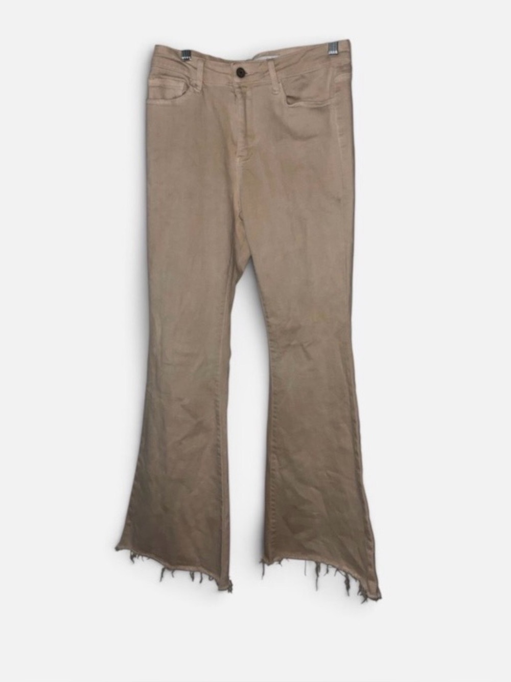 VERVET High Rise Raw Hem Flare Jeans Sz 28